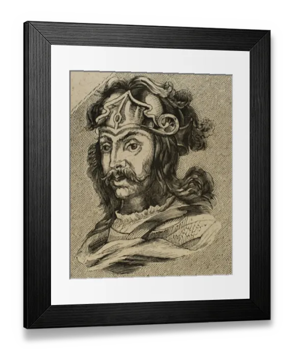 Framed Print : Chintila (639-640). Visigothic King Framed Print : Chintila (639-640). Visigothic King