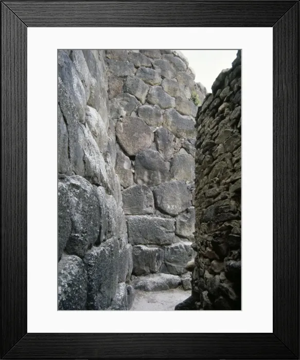 Framed Print : Italy. Sardinia. Nuraghe monument (1200-500 BC). From Barumi Framed Print : Italy. Sardinia. Nuraghe monument (1200-500 BC). From Barumi