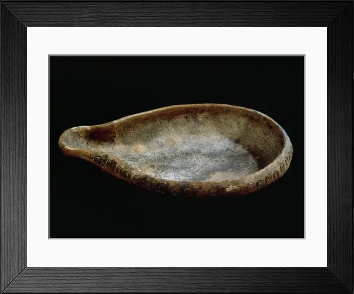Framed Print : Italy. Sardinia. Nuragic civilization. Ceramic lamp. 8th cen Framed Print : Italy. Sardinia. Nuragic civilization. Ceramic lamp. 8th cen