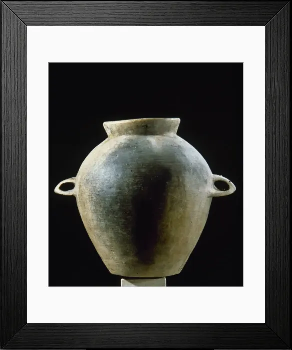 Framed Print : Italy. Sardinia. Nuragic civilization. Amphora. 8th century Framed Print : Italy. Sardinia. Nuragic civilization. Amphora. 8th century