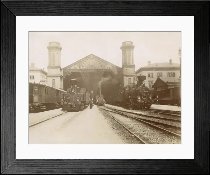 Framed Print : Westbahnhof railway station, Vienna, Austria Framed Print : Westbahnhof railway station, Vienna, Austria