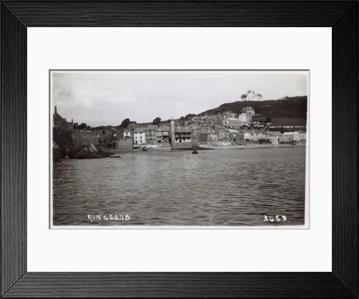 Framed Print : View of Kingsand from the sea, Cornwall Framed Print : View of Kingsand from the sea, Cornwall