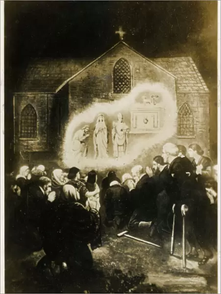 Apparition at Knock, County Mayo, Ireland