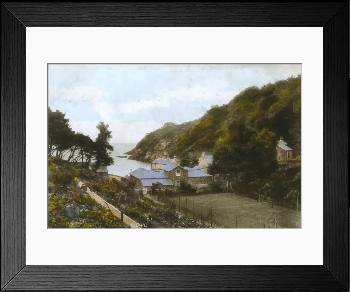 Framed Print : Ready Money Cove, Fowey, Cornwall Framed Print : Ready Money Cove, Fowey, Cornwall