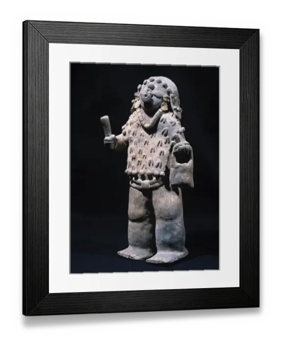 Framed Print : Pre-Incan. Jama-Coaque Culture. 500 BC-1531 AD. From Ecuador Framed Print : Pre-Incan. Jama-Coaque Culture. 500 BC-1531 AD. From Ecuador