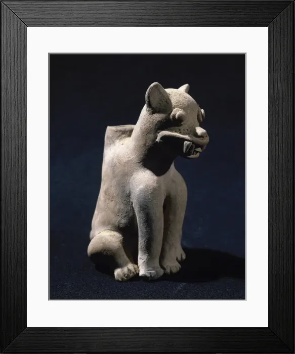 Framed Print : Pre-Columbian art. Pre-Incan. Tumaco-Tolita culture. Ceramic Framed Print : Pre-Columbian art. Pre-Incan. Tumaco-Tolita culture. Ceramic