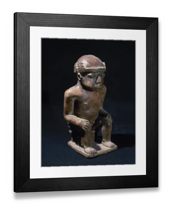 Framed Print : Pre-Incan. Negative Carchi culture. 850-1500 AD. Coquero Framed Print : Pre-Incan. Negative Carchi culture. 850-1500 AD. Coquero