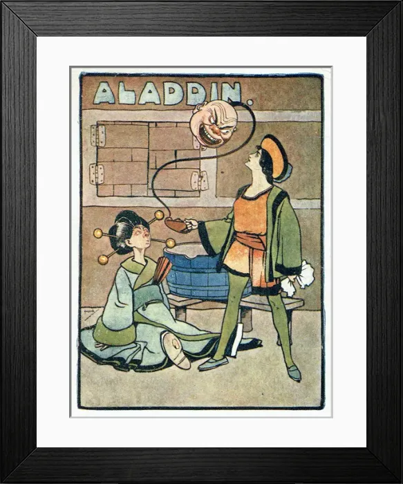 Framed Print : Aladdin, Royal Opera House, Leicester Framed Print : Aladdin, Royal Opera House, Leicester