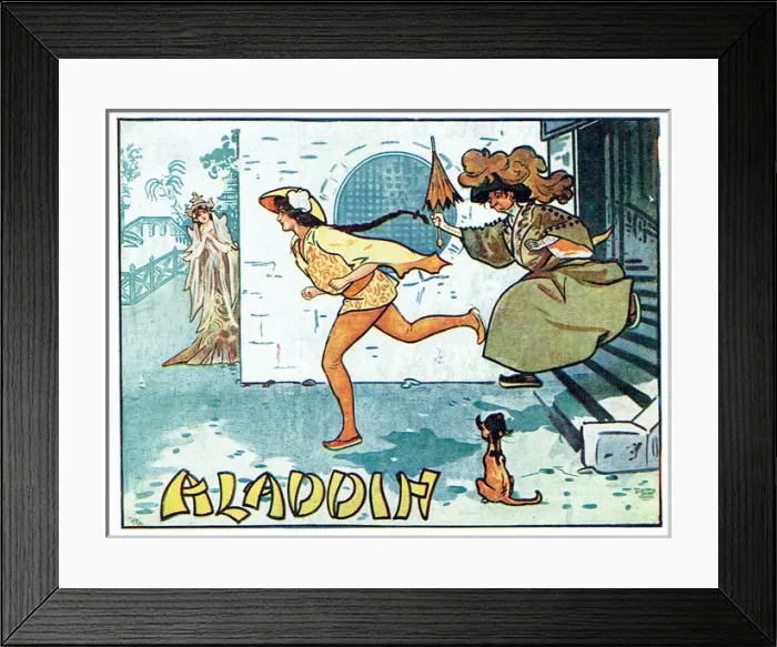 Framed Print : Aladdin at the Malvern Theatre, Worcester Framed Print : Aladdin at the Malvern Theatre, Worcester