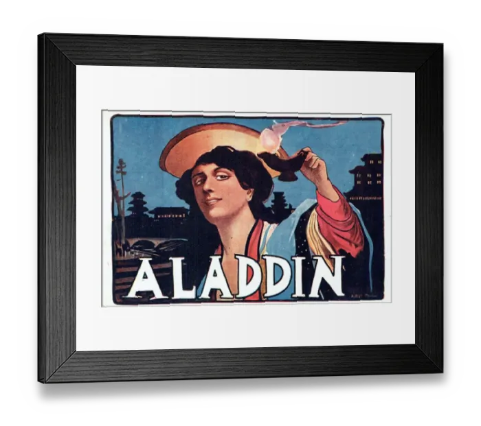 Framed Print : Aladdin, Gaiety Theatre, Hastings Framed Print : Aladdin, Gaiety Theatre, Hastings