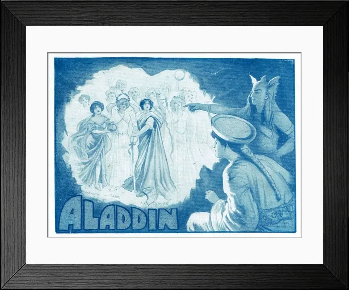Framed Print : Aladdin, touring to Theatre Royal, Bournemouth