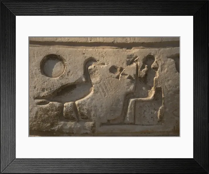 Framed Print : Egypt. Hieroglyphic writing Framed Print : Egypt. Hieroglyphic writing