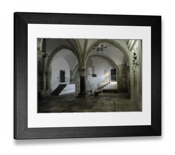 Framed Print : Israel. Jerusalem. Cenacle or Upper Room. The Last Supper Ro Framed Print : Israel. Jerusalem. Cenacle or Upper Room. The Last Supper Ro