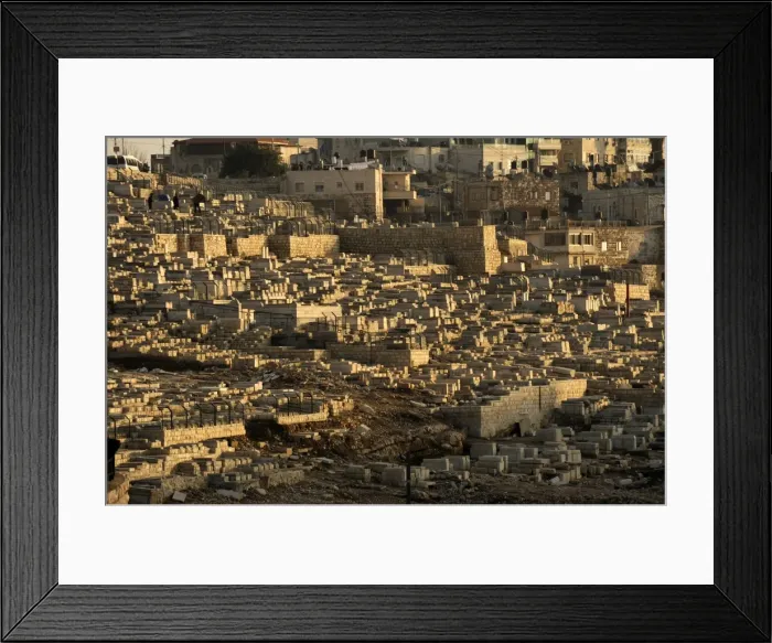 Framed Print : Israel. Jerusalem. Mount of Olives. Jewish Cemetery Framed Print : Israel. Jerusalem. Mount of Olives. Jewish Cemetery