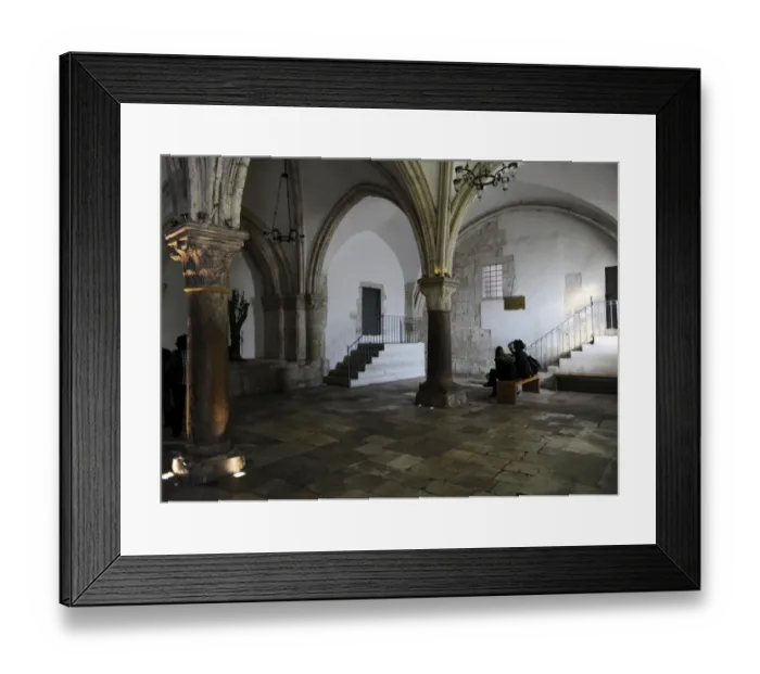 Framed Print : Israel. Jerusalem. Cenacle or Upper Room. The Last Supper Ro Framed Print : Israel. Jerusalem. Cenacle or Upper Room. The Last Supper Ro
