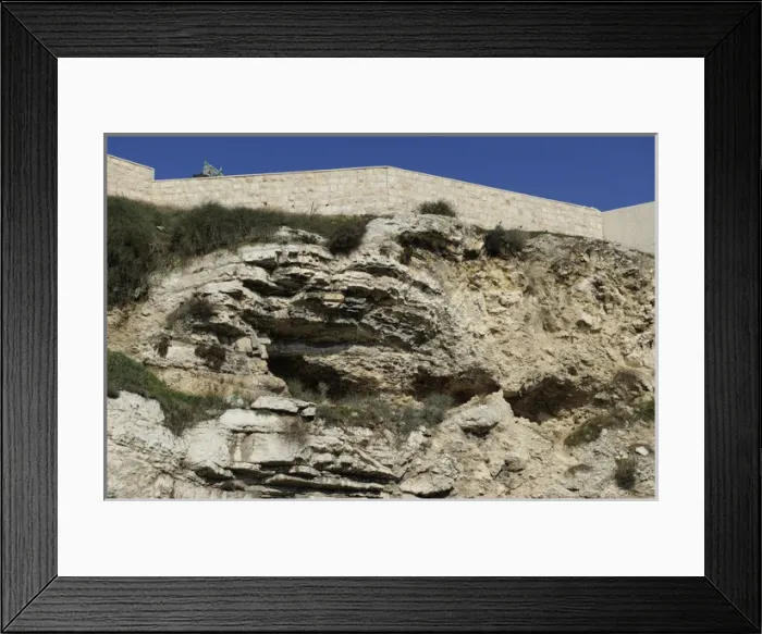 Framed Print : Israel. Jerusalem. Mound - possibly the real Golgotha or Cal Framed Print : Israel. Jerusalem. Mound - possibly the real Golgotha or Cal