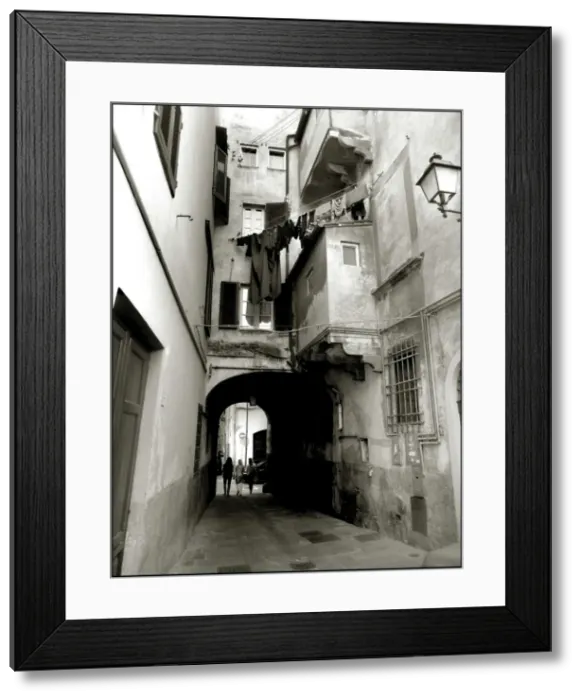 Framed Print : Street in Pisa Framed Print : Street in Pisa