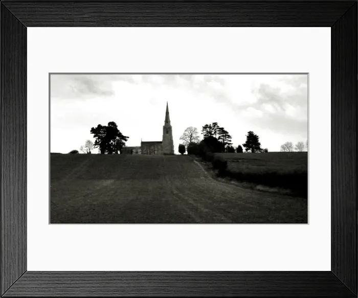 Framed Print : View of church Little Staughton Bedfordshire church Framed Print : View of church Little Staughton Bedfordshire church