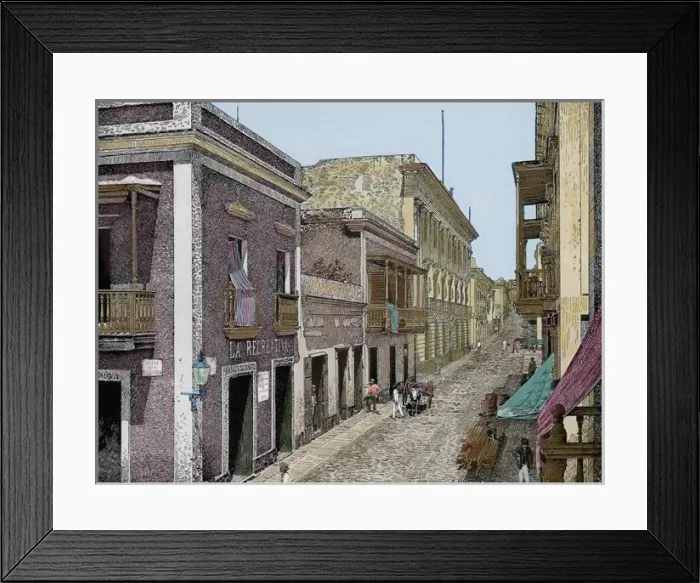 Framed Print : Puerto Rico. San Juan. Palace quartermaster Framed Print : Puerto Rico. San Juan. Palace quartermaster
