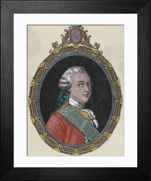 Framed Print : Louis Joseph of Conde (1736-1818) Framed Print : Louis Joseph of Conde (1736-1818)