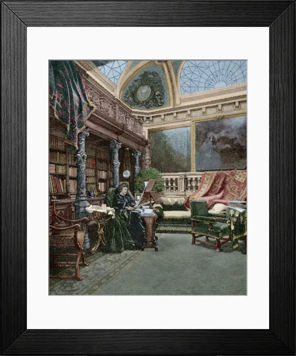 Framed Print : Elisabeth of Wied (1843-1916) Framed Print : Elisabeth of Wied (1843-1916)