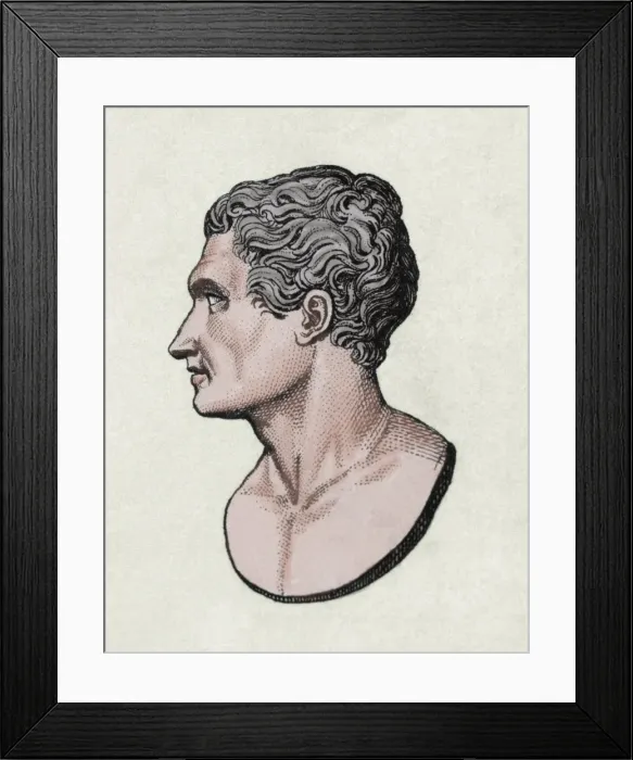Framed Print : Antonio Canova (1757-1822). Italian neoclassical sculptor. 1 Framed Print : Antonio Canova (1757-1822). Italian neoclassical sculptor. 1
