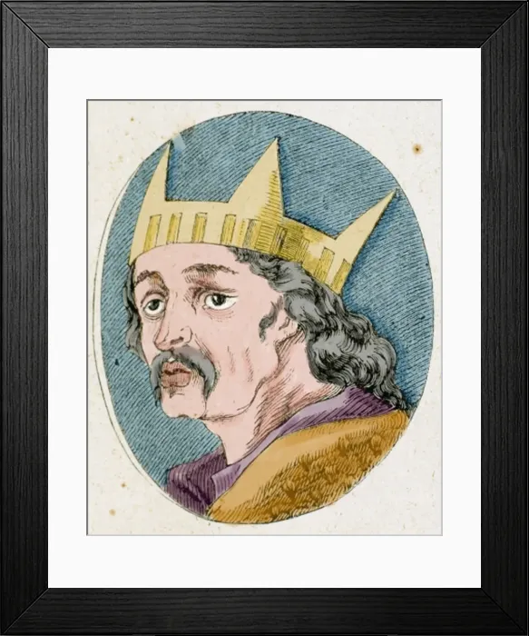 Framed Print : Alfons VI of Leon and Castile (1040-1109). Nicknamed The Bra Framed Print : Alfons VI of Leon and Castile (1040-1109). Nicknamed The Bra