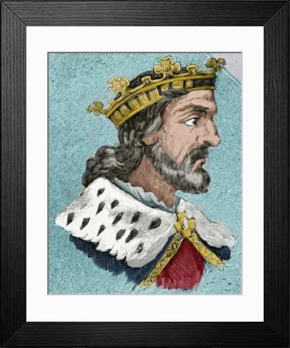 Framed Print : Chindasuinth (563-653). Visigothic King Framed Print : Chindasuinth (563-653). Visigothic King