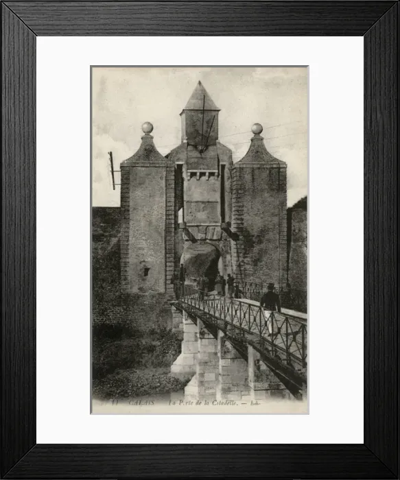 Framed Print : Calais, France - entrance to the Citadel Framed Print : Calais, France - entrance to the Citadel