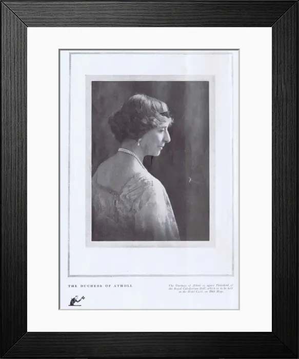 Framed Print : Portrait of the Duchess of Atholl, London, 1922 Framed Print : Portrait of the Duchess of Atholl, London, 1922
