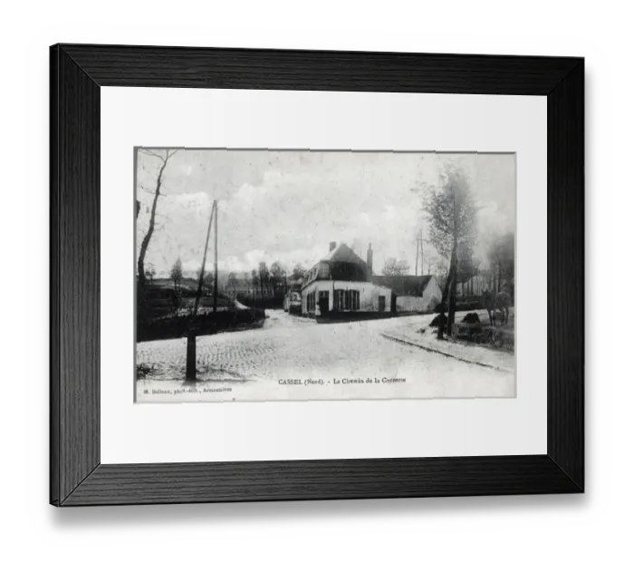 Framed Print : Cassel, France - Cornette Street Framed Print : Cassel, France - Cornette Street