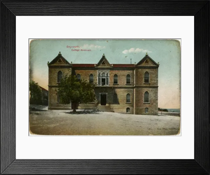 Framed Print : American College - Beirut, Lebanon Framed Print : American College - Beirut, Lebanon