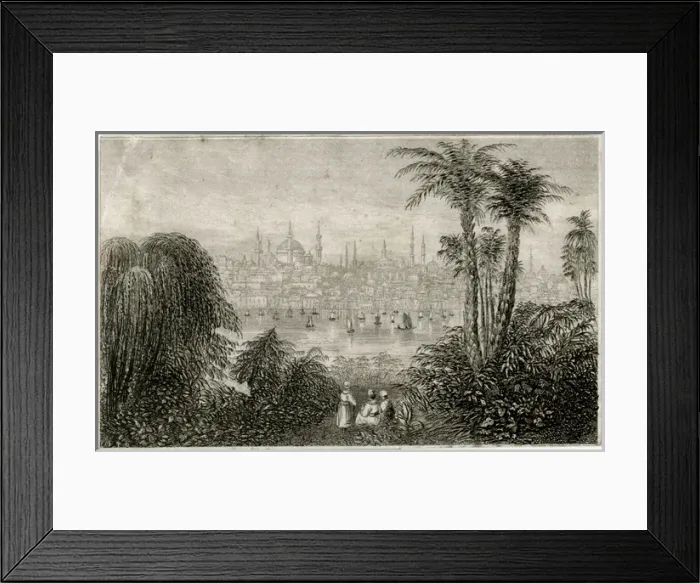 Framed Print : Constantinople (Istanbul) - Turkey - Eastern Fantasy scene Framed Print : Constantinople (Istanbul) - Turkey - Eastern Fantasy scene