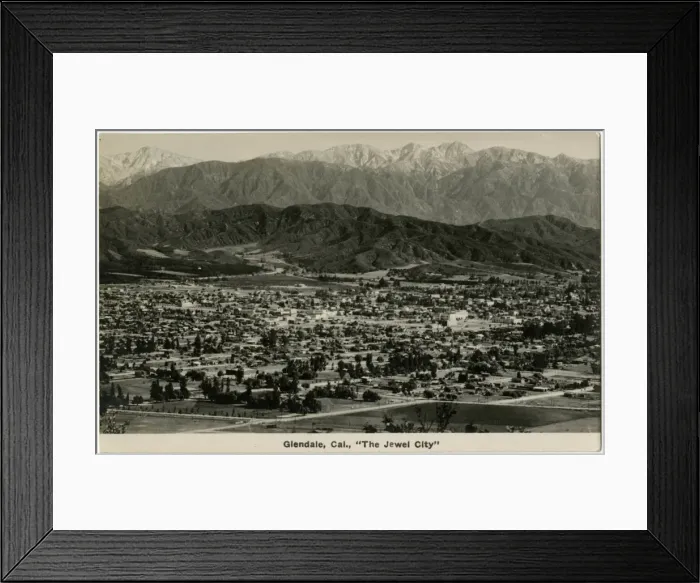 Framed Print : Glendale, California, USA - The Jewel City Framed Print : Glendale, California, USA - The Jewel City