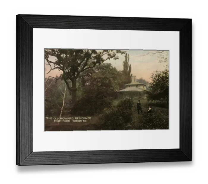 Framed Print : Toronto, Canada - the Old Howard residence in High Park Framed Print : Toronto, Canada - the Old Howard residence in High Park