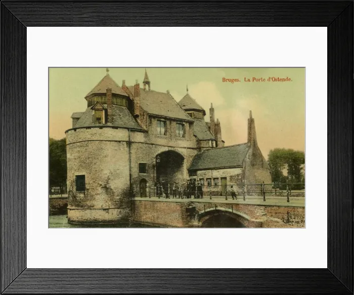 Framed Print : Bruges, Belgium - the Port of Ostend Framed Print : Bruges, Belgium - the Port of Ostend