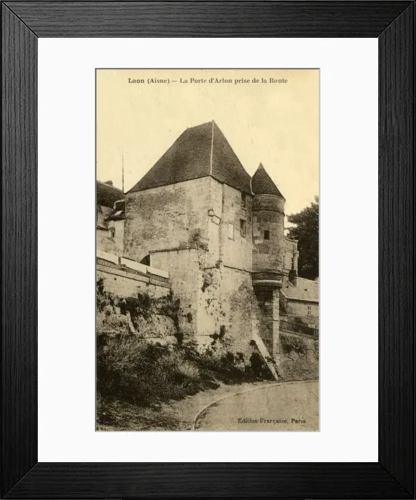 Framed Print : Laon, Aisne, France - Porte d Arlon Framed Print : Laon, Aisne, France - Porte d Arlon