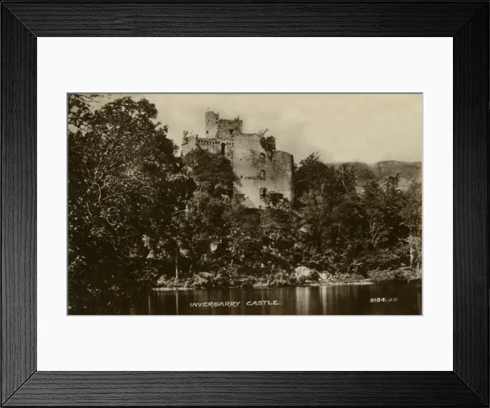 Framed Print : Invergarry Castle, Scotland Framed Print : Invergarry Castle, Scotland