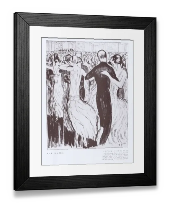 Framed Print : Art deco sketch by G. Peres entitled The Whirl - A Dancer s Framed Print : Art deco sketch by G. Peres entitled The Whirl - A Dancer s