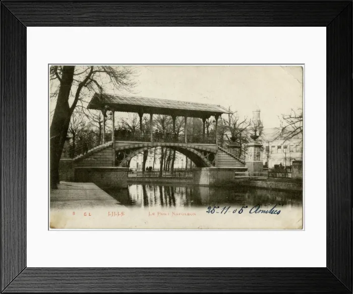 Framed Print : France - Lille - The Napoleon Bridge Framed Print : France - Lille - The Napoleon Bridge