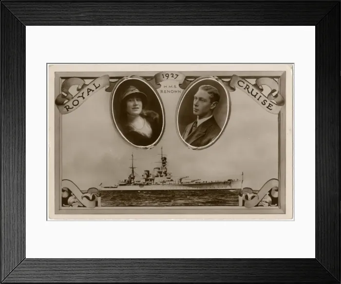 Framed Print : The Royal Cruise - Duke of York and Elizabeth Bowes-Lyon Framed Print : The Royal Cruise - Duke of York and Elizabeth Bowes-Lyon