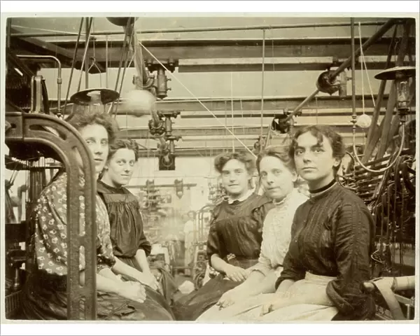 Mill Workers - Spinning - Rochdale, Lancashire