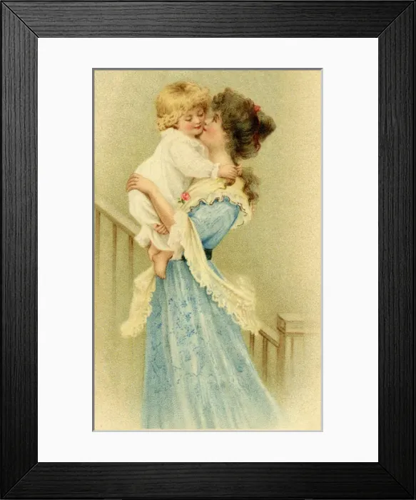 Framed Print : Mother & child Framed Print : Mother & child