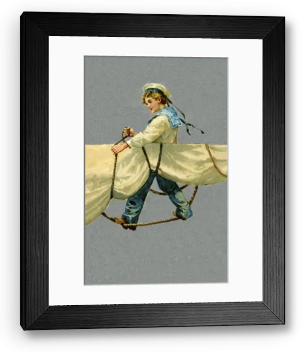 Framed Print : Sailor boy Framed Print : Sailor boy