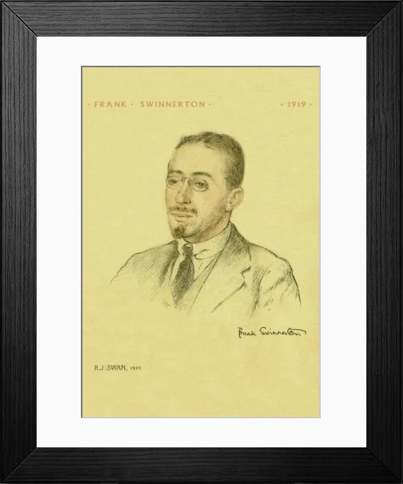 Framed Print : Frank Swinnerton (author) Framed Print : Frank Swinnerton (author)