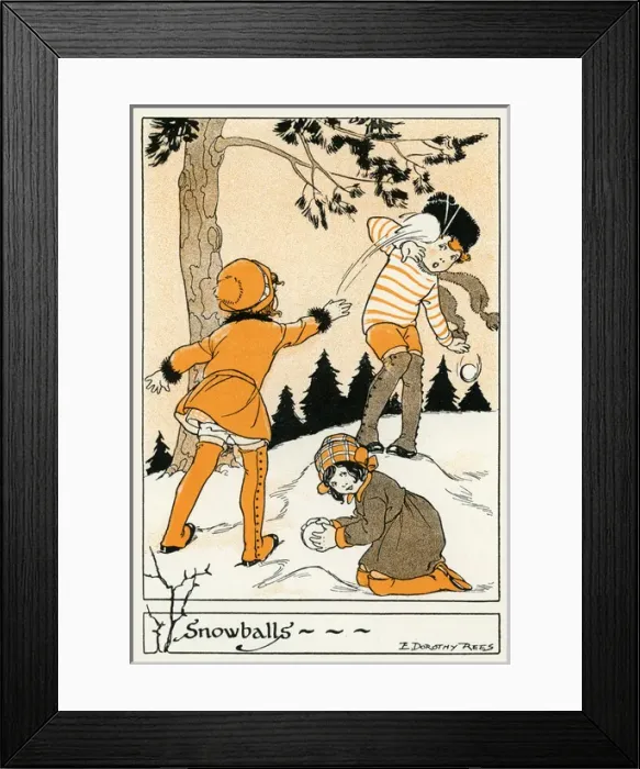 Framed Print : Snowballing Framed Print : Snowballing