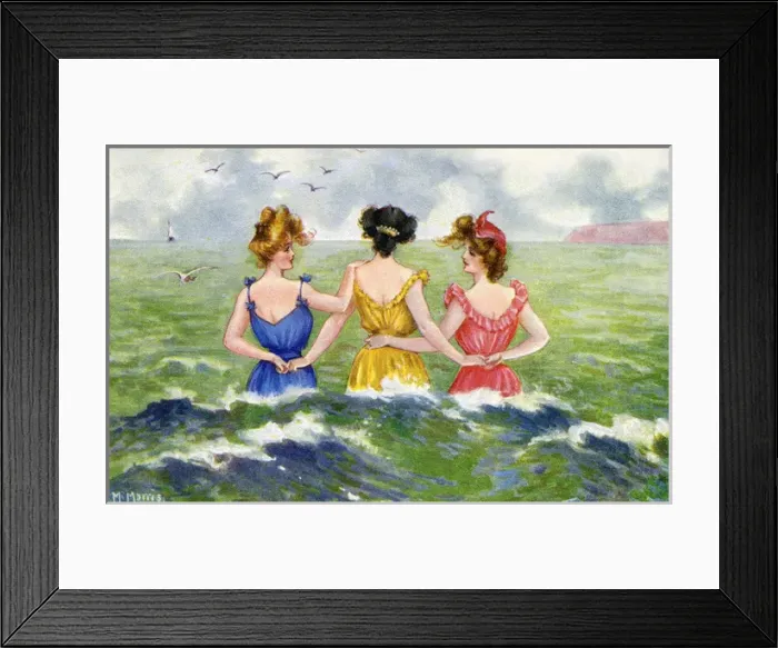 Framed Print : Bathing beauties Framed Print : Bathing beauties