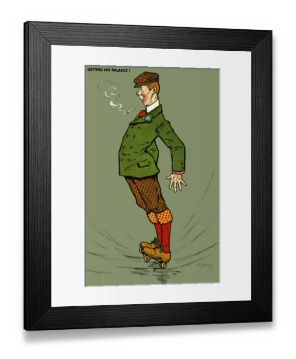 Framed Print : Roller skating Framed Print : Roller skating
