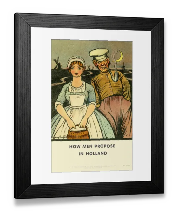 Framed Print : How men propose Framed Print : How men propose