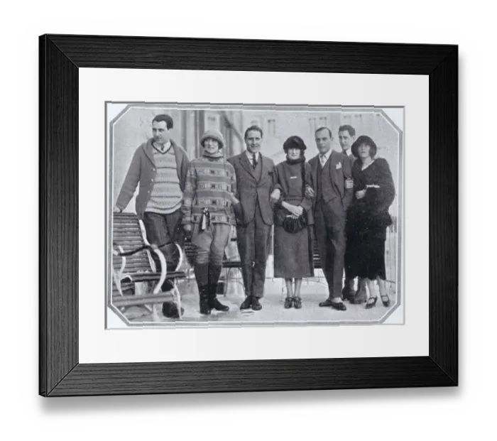 Framed Print : A candid snapshot of well-know dancing celebrities in St Mor Framed Print : A candid snapshot of well-know dancing celebrities in St Mor